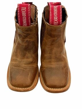 Kids Brown Leather Chelsea Boots